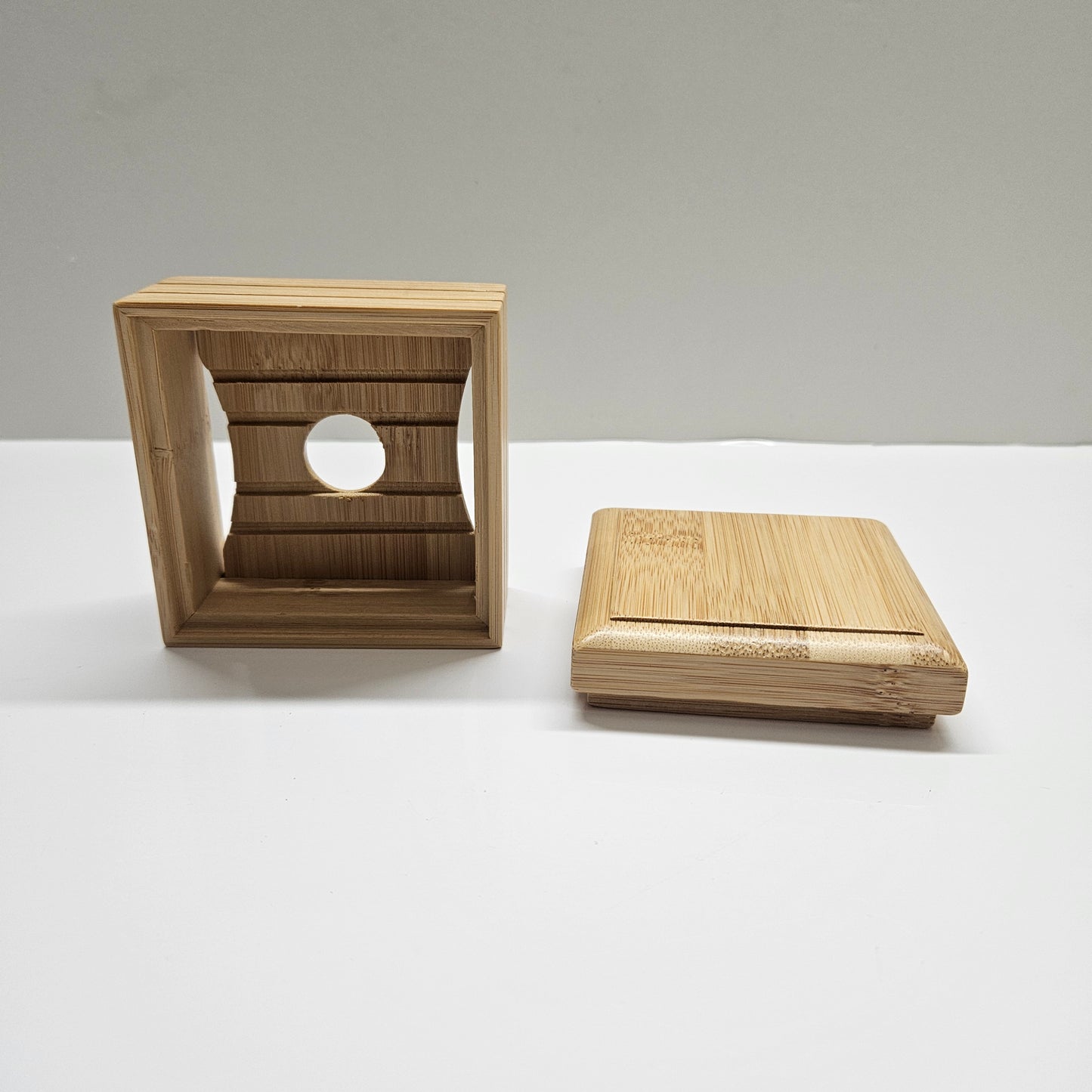 100 BRAND NEW BAMBOO SOAP DISH / HOLDER BOXES