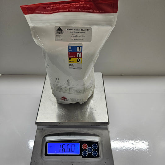 CETEARYL ALCOHOL 30/70 16OZ (1LB) - LOTIONCRAFTER