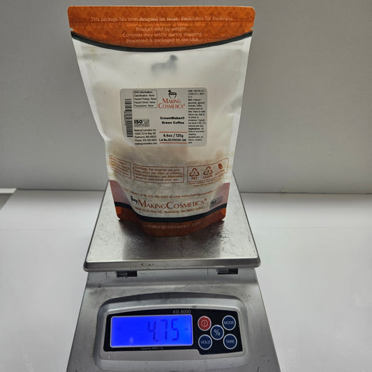 CREAM MAKER GREEN COFFEE- 4.4 OZ MAKING COSMETICS
