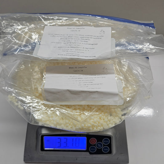BTMS 50 EMULSIFIER 33.10 OZ (2LBS) - NEW NEVER OPENED - SCENTED EXPRESSION